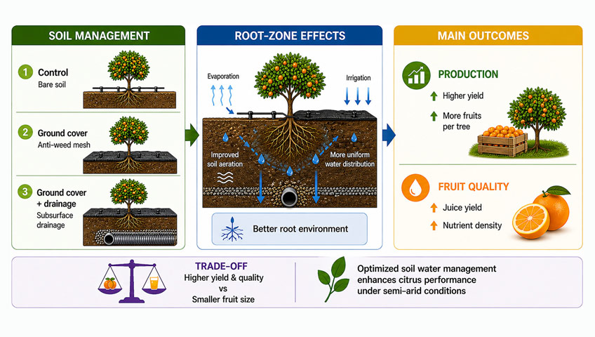 Soil water management through subsurface drainage